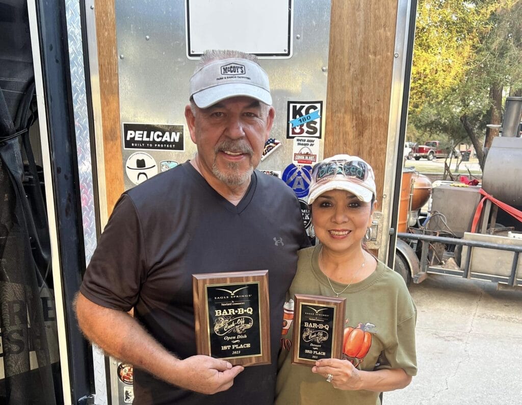 Daryl and Norma Maune: Excellence at the Eagle Springs Open BBQ Cookoff