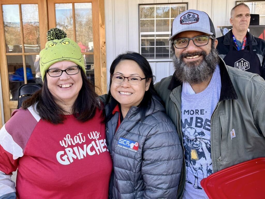 Carrie, Michelle, and Alfred