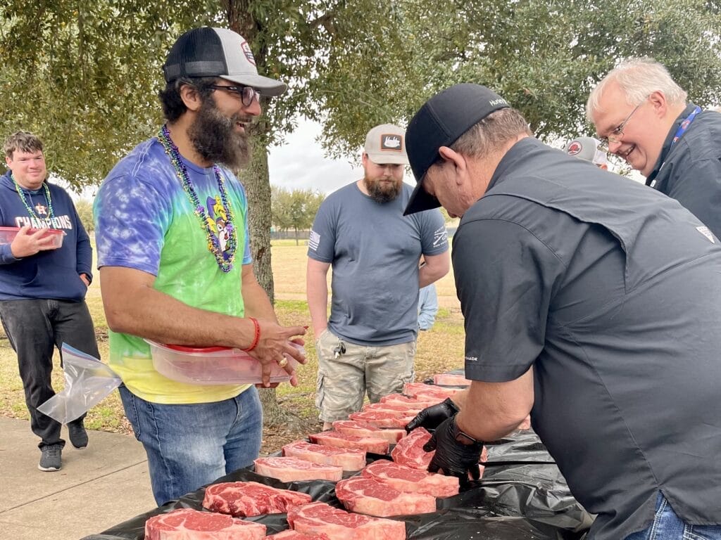 Alfred, Steven, and Bruce Steak Selection