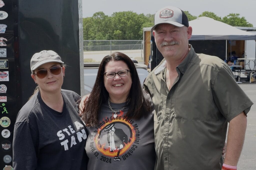 Kimberely, Carrie, and Paul