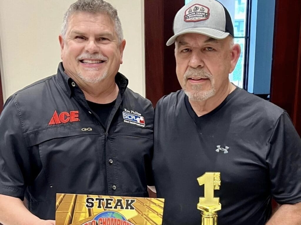 Daryl Maune's First Place Win in Steak A